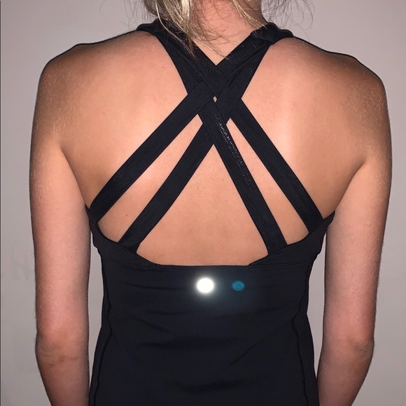 •SOLD•Lululemom Double Strap Criss Cross Tank Top - Picture 2 of 7